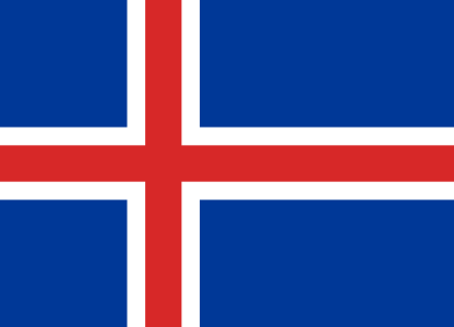 iceland 国旗
