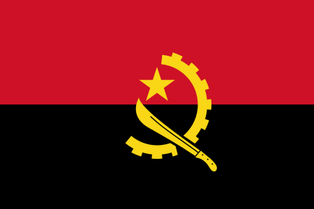 angola 国旗