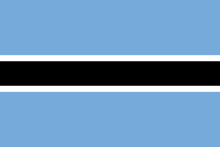 botswana 国旗