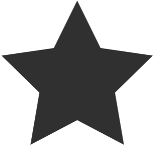 star fill five pointed 几何图形 常用 星星