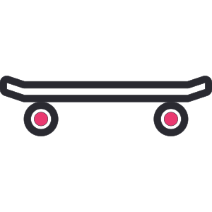 图标 skateboard 常用 icon	