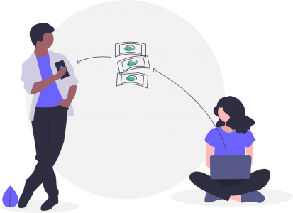 插图 transfer money