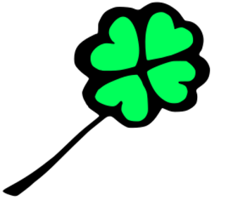 clip art clipart svg green 花朵 nature plant public domain irish luck leafs leaves clover patricks day shamrock st. patrick's day 剪贴画 绿色 草绿 植物 叶子