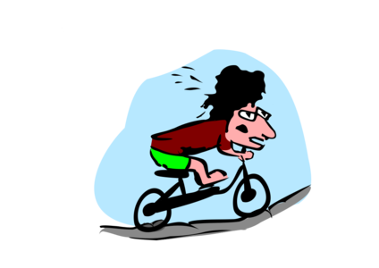 clip art clipart svg color transportation 交通 人物 cartoon colors man bike cycling traffic biker cyclist 剪贴画 颜色 卡通 男人 运输 彩色