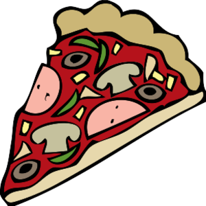 clip art clipart svg italian 食物 public domain pizza slice 剪贴画