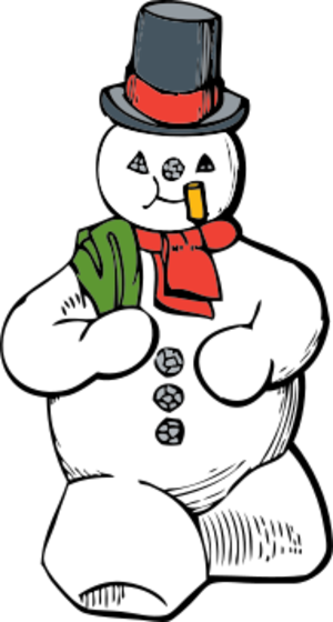 clip art clipart svg public domain white snow winter bag christmas xmas hat snowman 帽子 剪贴画 白色 圣诞 圣诞节 冬天 冬季 雪