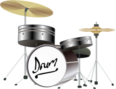 clip art clipart svg 音乐 instrument percussion musical instrument pop rock band group drum drum kit drums 剪贴画 乐器