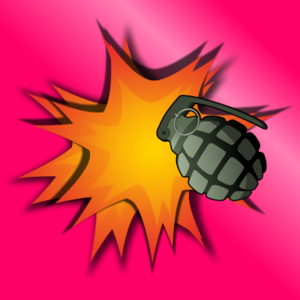 clip art clipart svg colors military army explosion bang boom destruction explosive grenade flame 剪贴画 彩色