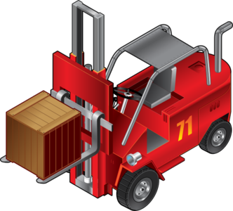 clip art clipart svg public domain car factory transportation 交通 vehicle truck storage dock elevator forklift 剪贴画 小汽车 汽车 运输