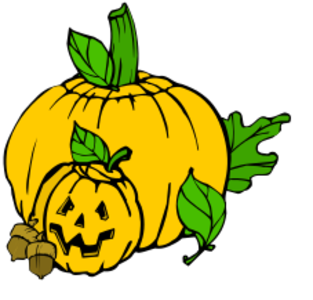 clip art clipart svg 食物 public domain yellow halloween pumpkin vegetable dafont 剪贴画 黄色 万圣节