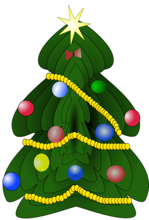 clip art clipart svg tree colors decoration holiday christmas xmas decorated 剪贴画 装饰 假日 节日 假期 圣诞 圣诞节 彩色 树木