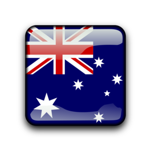 clip art clipart svg iso3166-1 button country flag flags squared glossy australia 剪贴画 旗帜 按钮