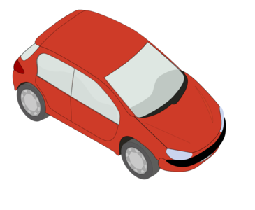 clip art clipart svg red small french car transportation 交通 vehicle automobile city drive ride top view peugeot peugeot 206 剪贴画 红色 小汽车 汽车 运输 驾车 城市