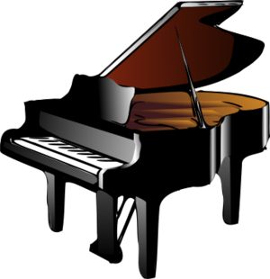 clip art clipart svg 音乐 instrument orchestra musical instrument band piano grand piano 剪贴画 乐器