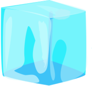 clip art clipart svg openclipart cold cube 食物 household ice ice cube icecube freezer frozen blue 剪贴画 蓝色