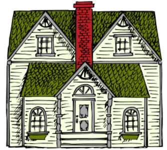 building clip art clipart house svg victorian real estate 剪贴画 建筑 建筑物 房子 屋子 房屋