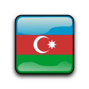 clip art clipart svg iso3166-1 button country flag flags squared glossy azerbaijan 剪贴画 旗帜 按钮