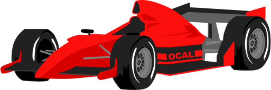 clip art clipart svg red car transportation 交通 vehicle race racing formula 1 fast formula 剪贴画 红色 小汽车 汽车 运输