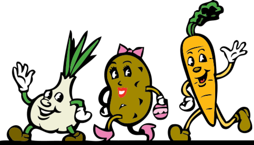 clip art clipart svg color 食物 cartoon vegetable contour carrot garlic potato 剪贴画 颜色 卡通 轮廓