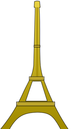 building clip art clipart svg architecture public domain tower landmark eiffel paris france europe famous 剪贴画 建筑 建筑物 欧洲