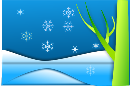 clip art clipart svg scenery ice colors snow snowflake winter snowflakes landscape snowfall 剪贴画 冬天 冬季 彩色 风景 雪