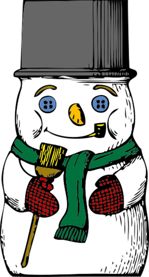 clip art clipart svg color public domain colors snow winter christmas xmas snowman 剪贴画 颜色 圣诞 圣诞节 冬天 冬季 彩色 雪