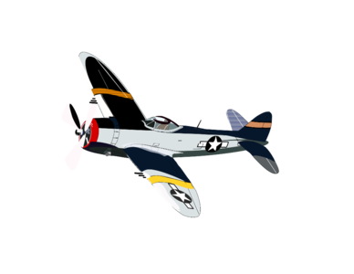 svg 交通 american fighter military army wwii airplane aircraft p47 piston-driven propeller thunderbolt world war ii