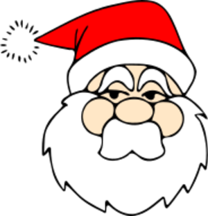 clip art clipart svg red color cartoon colors face christmas xmas santa claus santa beard 剪贴画 颜色 卡通 红色 圣诞 圣诞节 彩色