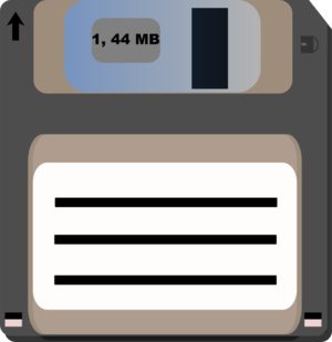 clip art clipart svg public domain computer colour office school technology disk data disc floppy storage 剪贴画 计算机 电脑 办公 彩色 学校