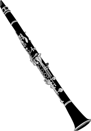 clip art clipart svg 音乐 instrument musical instrument clarinet 剪贴画 乐器
