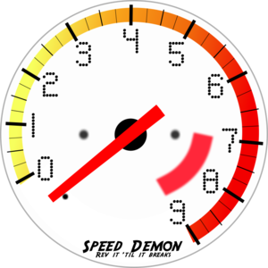 clip art clipart svg public domain car engine vehicle measure performance speed tach tachometer numbers torque 剪贴画 小汽车 汽车 高速