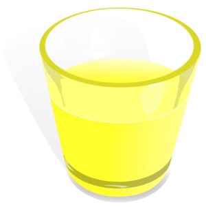 clip art clipart svg drink public domain yellow white glass 剪贴画 白色 黄色 饮料 饮品 玻璃