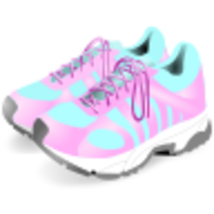 clip art clipart svg openclipart color blue lady female equipment 运动 sports 女孩 shoes sneakers pink purple pair boots 剪贴画 颜色 女人 女性 蓝色 女士 粉红 粉红色 器材 紫色