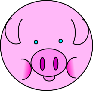 clip art clipart svg openclipart color 动物 money cartoon funny bank fun barn farm pink pig piggy cute comic saving piglet swine 剪贴画 颜色 卡通 货币 金钱 钱 可爱 粉红 粉红色
