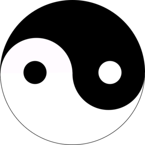 clip art clipart image svg openclipart symbol religion dao tao chinese yin yang balance yang yin asian taoism yinyang 剪贴画 符号 宗教