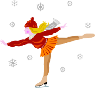 clip art clipart svg openclipart ice dancing 人物 winter female 运动 女孩 skating move dance competition skates gracious graceful 剪贴画 女人 女性 冬天 冬季