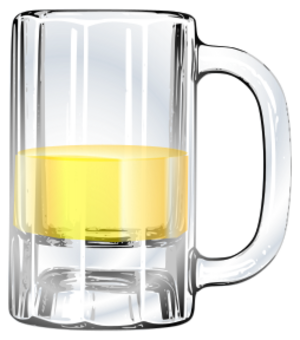 clip art clipart svg openclipart beverage mug drink yellow white alcohol beer party photorealistic foam celebration pint pub brew 剪贴画 白色 黄色 庆祝 饮料 饮品 派对 宴会