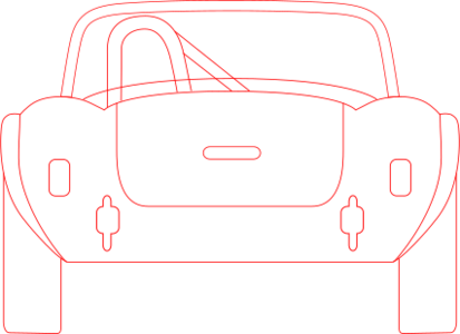 clip art clipart svg openclipart red car transportation vehicle contour outline scheme cobra technical drawing monochrome blueprint diagram shelby back 剪贴画 红色 小汽车 汽车 运输 轮廓