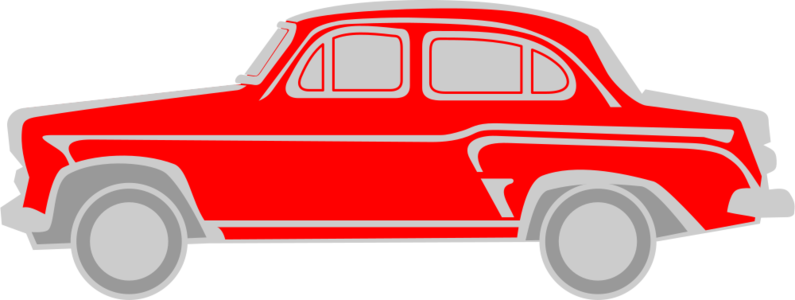clip art clipart svg openclipart red grey old car transportation automobile drive traditional ussr russia auto moskvitch technics 剪贴画 红色 小汽车 汽车 运输 驾车 灰色