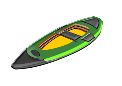 clip art clipart svg openclipart green color water river fast 运动 boat swim sail canoe kayak risky 剪贴画 颜色 绿色 草绿 水
