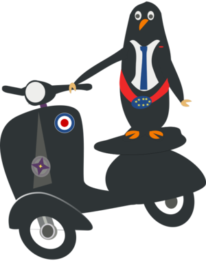 svg openclipart color 动物 bird birds animals 交通 vehicle drive penguin sea funny traffic motorcycle scooter mobility mobile 颜色 海洋 驾车 鸟