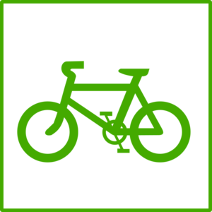 clip art clipart svg openclipart green color 图标 sign symbol bicycle bike ecology eco use ecological 剪贴画 颜色 符号 标志 绿色 草绿