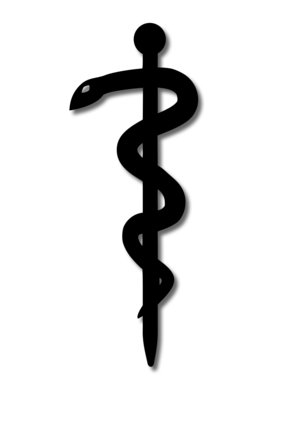 clip art clipart svg black medical medicine hospital clinic doctor sign symbol snake sword wrapped viper 剪贴画 符号 标志 黑色