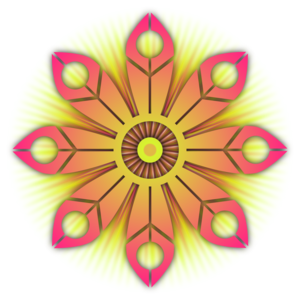 clip art clipart svg colorful 花朵 pattern burst 剪贴画 彩色 花样 多彩