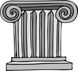 building clip art clipart svg openclipart architecture history roman ancient greek greece mythology 艺术 pillar column parthenon acropolis 剪贴画 建筑 建筑物 历史