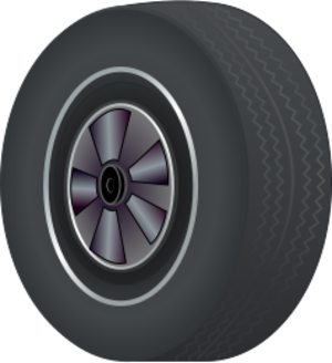 clip art clipart svg openclipart car vehicle automotive wheel photorealistic parts tire tyre grazscale alloy 剪贴画 小汽车 汽车