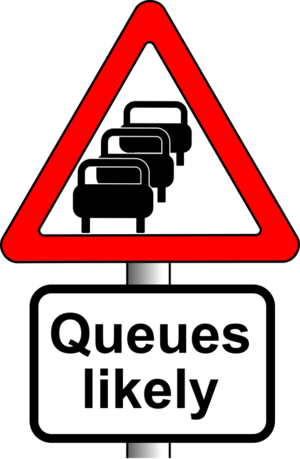 clip art clipart image svg openclipart car 交通 vehicle road sign warning traffic triangle roadsign international rules queue queues likely 剪贴画 标志 小汽车 汽车 路标 公路 马路 道路 三角形
