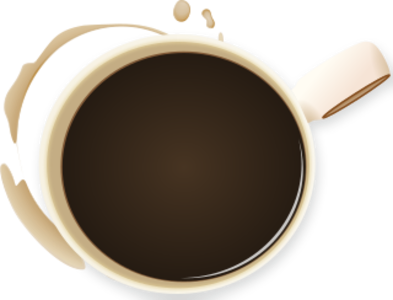 clip art clipart svg openclipart beverage black coffee cup liquid mug drink hot coffeine stain ceramic 剪贴画 黑色 饮料 饮品