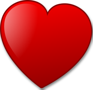 clip art clipart image svg openclipart red 爱情 cartoon 图标 symbol emotion valentine heart shape loving affection 剪贴画 符号 卡通 红色 情人节 心形 心脏