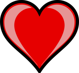 clip art clipart image svg openclipart red 爱情 symbol valentine glossy shadow heart present 剪贴画 符号 红色 情人节 阴影 心形 心脏